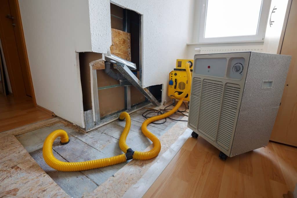 residential water damage restoration Chicago IL
